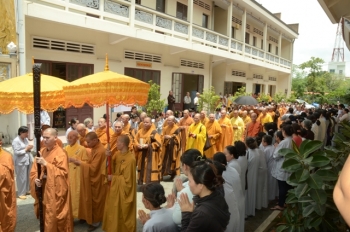 Đồng Nai: Chùm ảnh Lễ tang cố HT. Thích Trung Hữu