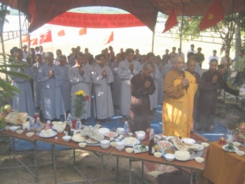 Hà Tĩnh: Lễ cầu siêu các anh hùng liệt sĩ tại Hồ Kẻ Gỗ