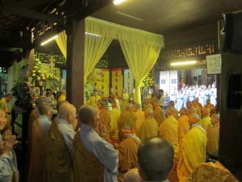Lễ chung thất Trưởng lão Hòa thượng Thích Chí Tín