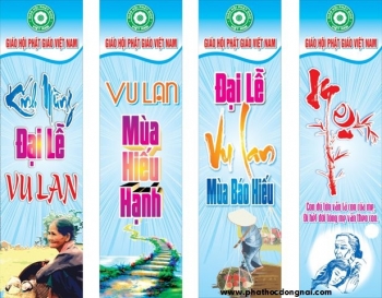 Tham khảo mẫu băng rôn mùa  Vu Lan 2012