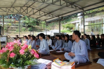 Hội PTVN tại Hàn Quốc, Khóa tu mùa Vu lan báo hiếu PL 2557