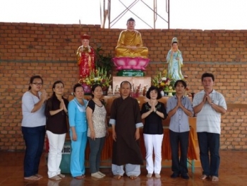 Đăk Nông một đạo tràng tu học đang được xây dựng