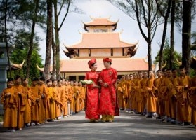 Nghi thức tổ chức hôn lễ theo Phật giáo