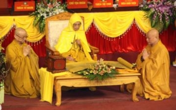 Suy tôn Trưởng lão HT Thích Phổ Tuệ tiếp tục tại vị ngôi Pháp Chủ GHPGVN