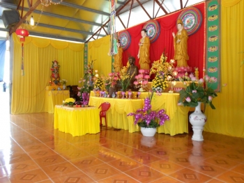 Hà Nam:Chùa Khánh Long - Ninh Tảo khóa tu ngày An Lạc