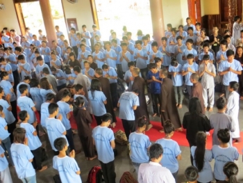 Chùa Liên Trì: Khóa tu Thiện Tài Đồng Tử III chia tay trong lưu luyến