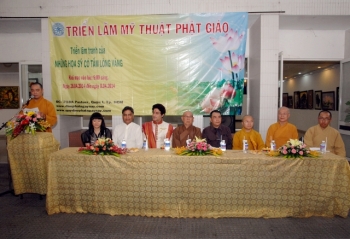 Khai mạc triển lãm mỹ thuật Phật giáo chào mừng đại lễ Phật đản LHQ 2014