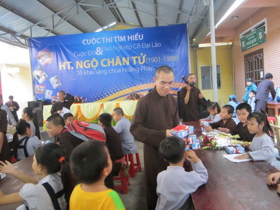 Chung kết cuộc thi ”Tìm hiểu về Cuộc đời và Đạo nghiệp cố Đại lão hòa thượng Ngộ Chân Tử”