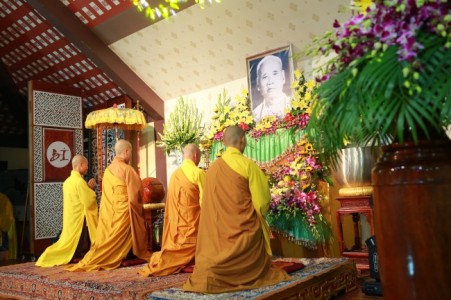 Chùa Hòa Phúc: Lễ húy kỵ. Cố đại lão Hòa thượng Ngộ Chân Tử 