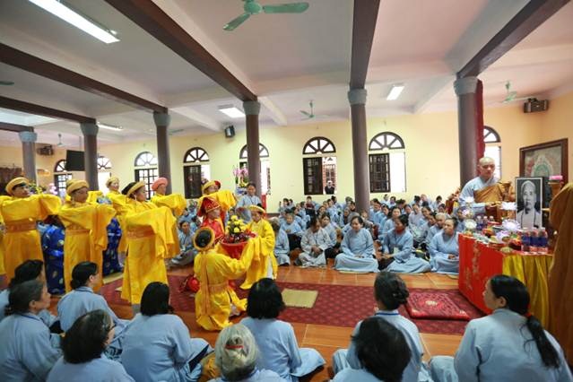 Lễ húy kỵ Sư tổ Ngộ Chân Tử và tạ đàn tụng Kinh Dược Sư tại chùa Hòa Phúc