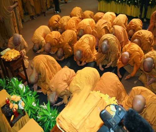 Lễ thọ tang của chư Tôn đức Giáo phẩm Hệ phái