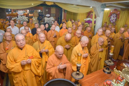 Lễ truy niệm, phụng tống kim quan Trưởng lão HT Thích Hiển Phá