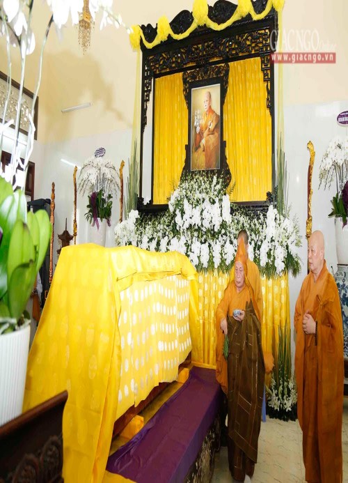 TP.HCM: Lễ nhập kim quan Đại lão Hòa thượng Thích Tắc An