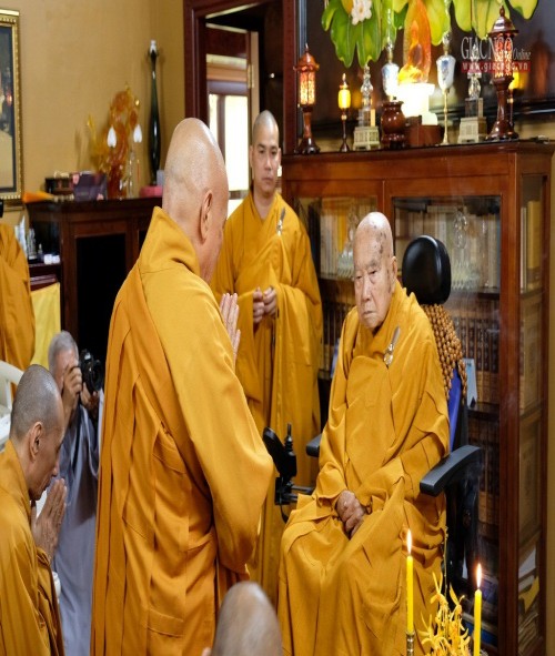 Khánh tuế Trưởng lão Hòa thượng Thích Thanh Từ 96 tuổi