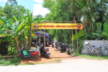 Hà Tĩnh: Lễ vu lan báo hiếu, tri ân chư vị Tổ sư tại Vĩnh Phúc cổ tự