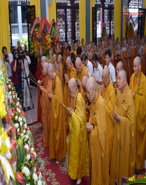 Lễ tưởng niệm Trưởng lão HT.Thích Trí Thủ