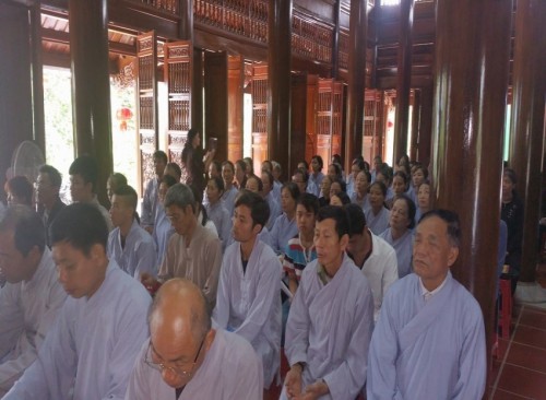  GHPGVN tỉnh Hà Tĩnh khai giảng lớp giáo lý cho cư sĩ Phật tử