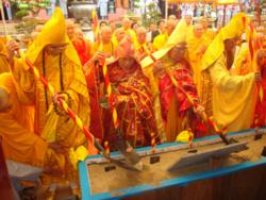 ĐakLak: Lễ động thổ đại trùng tu chùa Sắc Tứ Khải Đoan