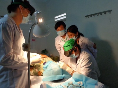 Hội chữ thập đỏ chùa Long Tuyền về với miền tây Vĩnh Long