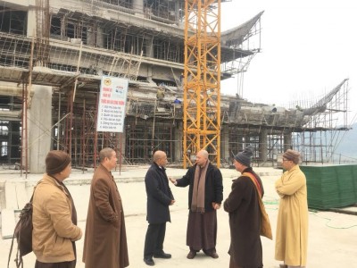 Trung ương Giáo hội Phật giáo Việt Nam thị sát và chuẩn bị cho Đại lễ Vesak 2019