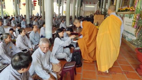 Khánh Hòa: Khóa tu Bát quan trai đầu năm 2019 tại chùa Lộc Thọ