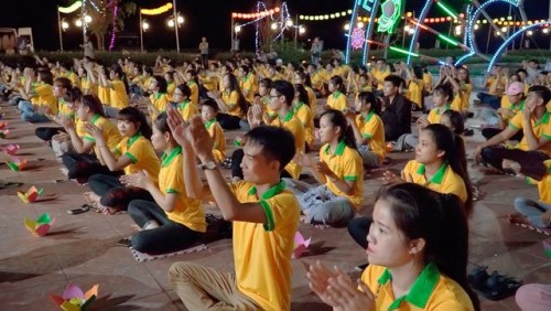 Hà Nam: Buổi sinh hoạt Phật pháp tại khóa tu tuổi trẻ hè 2017