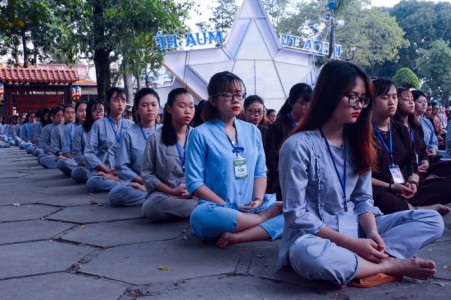 Chùm ảnh Khóa tu mùa hè 2019 tại chùa Hoằng Pháp