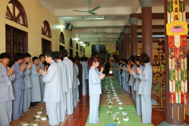 Chùa Hòa Phúc: Những khoảnh khắc đầu tiên của Khóa tu mùa xuân 