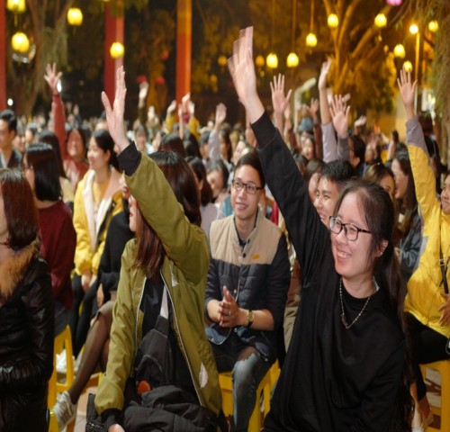 Khóa tu tuổi trẻ mừng năm mới 2020 tại chùa Bằng