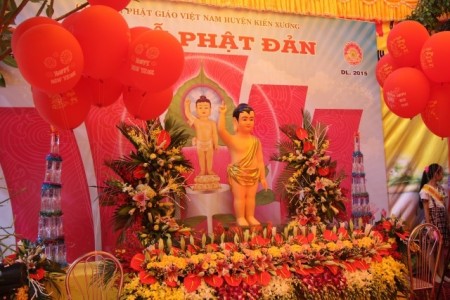 Thái Bình:Phật giáo huyện Kiến Xương tổ chức Đại lễ Phật đản