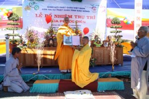 Đăk Nông: Lễ bổ nhiệm trụ trì chùa Phước Điền