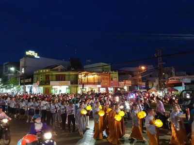 Phật giáo Gia Lai trang nghiêm lễ rước Phật