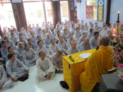 Ghi nhận từ Pháp hội Lương Hoàng Sám ở chùa Phú Đức Nha Trang