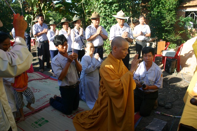 BRVT: Lễ đặt đá khai móng xây dựng ngôi nhà Lam thứ 2 tại huyện Xuyên Mộc