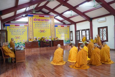 Ngày truyền giới thứ hai của Đại giới đàn Hà Nội PL2565 - DL2021