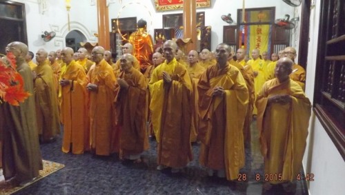 Lễ tạ pháp tại Tổ đình Sắc tứ Thiên Bửu