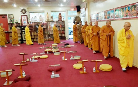 Pháp hỷ sung mãn tại trường hạ chùa Quang Minh PL 2562