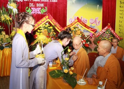 Nghệ An: Chùa Bảo Lâm lễ vu lan và an vị tôn tượng Bồ tát Quan Âm