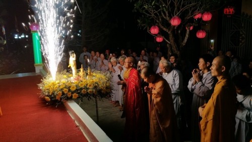 Lễ khai kinh khánh đản và tắm Phật tại chùa Bảo Phước