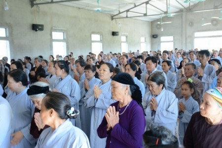 Thanh Hóa: Lễ Quy y Tam bảo tại chùa Đống Cao 