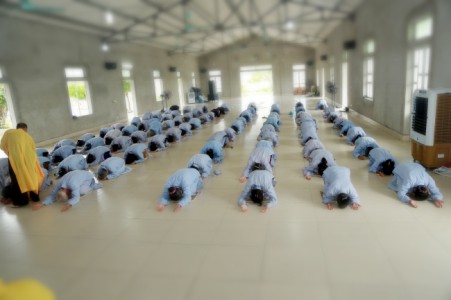 Thanh Hóa: Chùa Đống Cao khai mạc khóa tu 'Năm ngày an lạc'