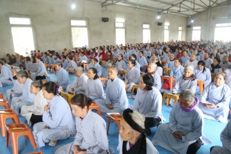 Thanh Hóa: Lễ cầu an đầu năm tại chùa Đống Cao