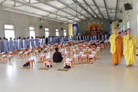 Chùa Đống Cao ngày tu an lạc định kỳ