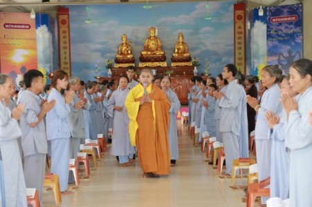 Thanh Hóa: Chùa Đống Cao ngày tu an lạc tháng 9