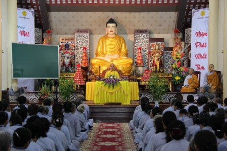 Hà Nội: Chùa Hòa Phúc ngày tu an lạc tháng 9