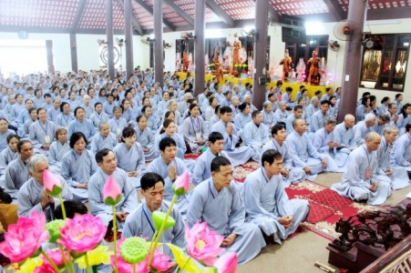 Khóa tu mừng ngày khánh đản Bồ Tát Quán Thế Âm