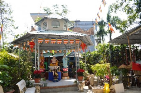 Khánh Hòa: Chùa Nghĩa Hòa khắc phục hậu quả cơn bão số 12