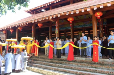 Đại lễ khánh thành chánh điện và đúc đại hồng chung chùa Ngưu Tử