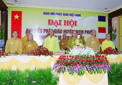 Phật giáo huyện Ninh Phước Đại hội đại biểu khóa VI (nhiệm kỳ 2016-2021)