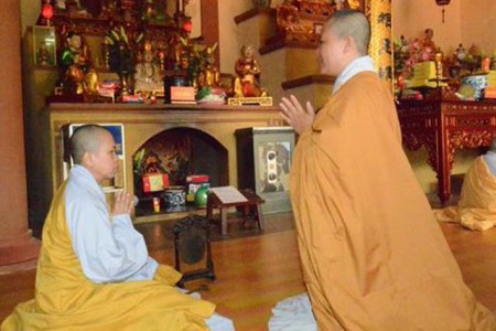 Phú Thọ: Lễ đối thú bạch văn An cư Kiết hạ PL.2562 